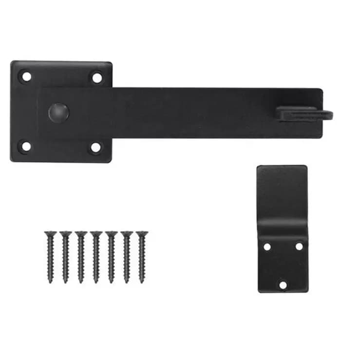 Serrure de porte double pour portail de grange, portail de clôture rotatif à 360 degrés, serrure rob