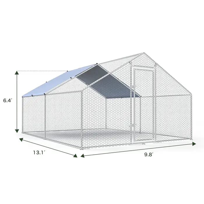 Poulailler de grande taille 4x3x2m, accessoires pour maisons de poulailler, maison de course, poulai