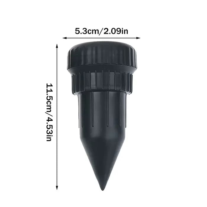 Coffre-fort pour clés de jardin en plastique réaliste, en forme d'arrosoir, durable, pour la sécurit