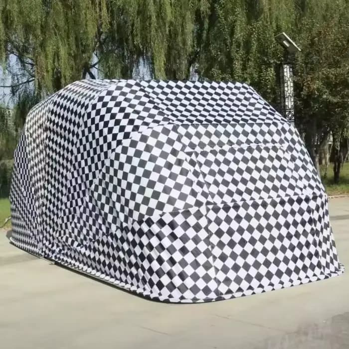 Abri de voiture rétractable sur mesure pour extérieur, tente de garage portable pliable, garage préf