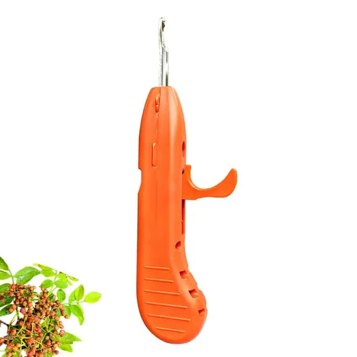 Mini sécateur portable pour la taille et la cueillette des fruits avec couvercle de protection rabat