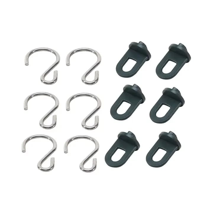 Crochets de serre, clips de fixation pour serre, ensemble de crochets de fixation pour serre avec cl