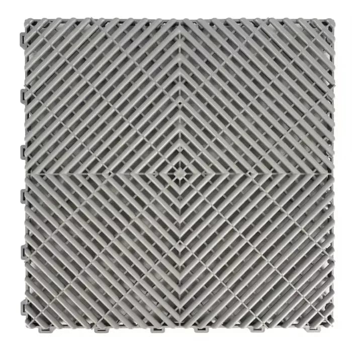 Haute qualité Dalle Garage plastique Interlock carrelage de sol grille de lavage de voiture carrelag
