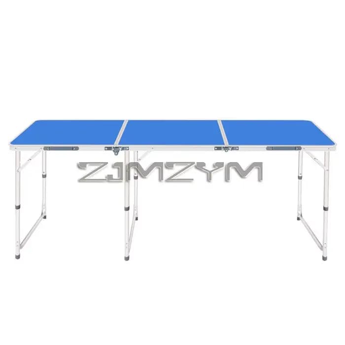 Table pliante d'extérieur de 1.8M, pour camping, marché nocturne, table portable, table de barbecue,