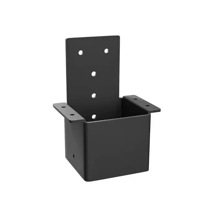 Support de Pergola noir Durable, support mural en métal Durable à la mode, accessoires de Pergola ro
