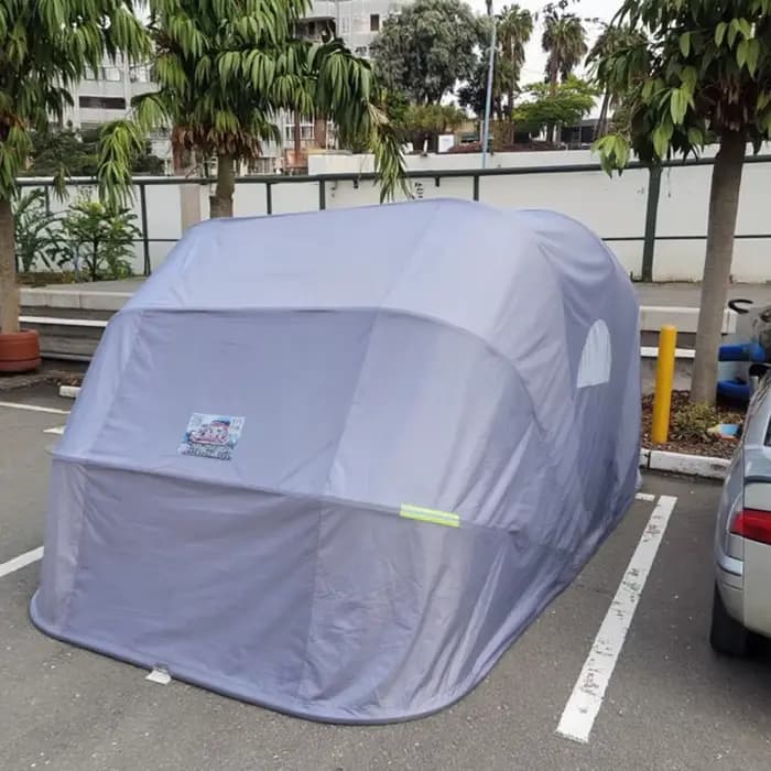 Abri de voiture pliable portable, garage télescopique, abri de stationnement préfabriqué avec housse