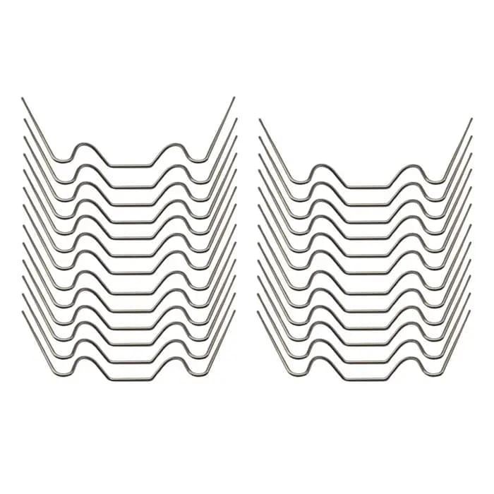 Clips de vitrage pour serre, 25 pièces, Clip métallique de Type W pour serres en verre