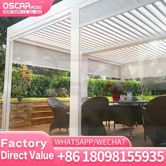 Pergola élégante et élégante pour l'extérieur dans le jardin et l'arrière-cour