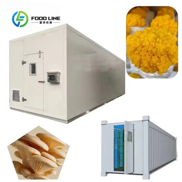 Système hydroponique de culture en conteneur, usine de culture de plantes, serre climatisée de 40 pi