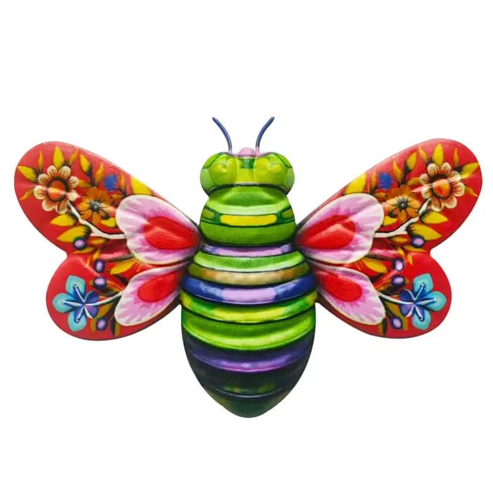 Décoration murale en métal pour jardin, belle façade en fer, art mural, extérieur, cour, jardin d'en