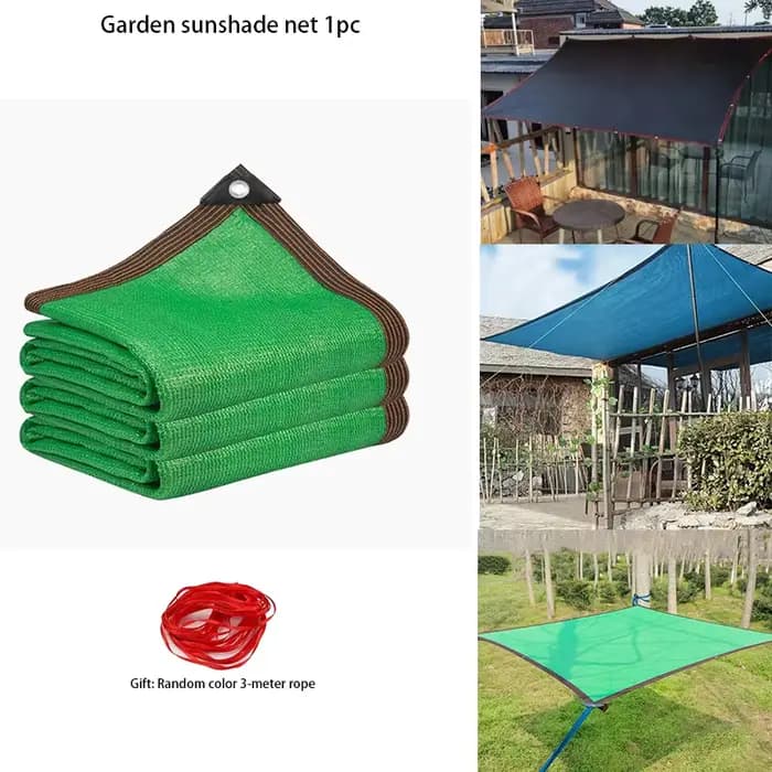 Filet pare-soleil résistant aux intempéries pour serres de jardin, utilisable pour pavillons, auvent