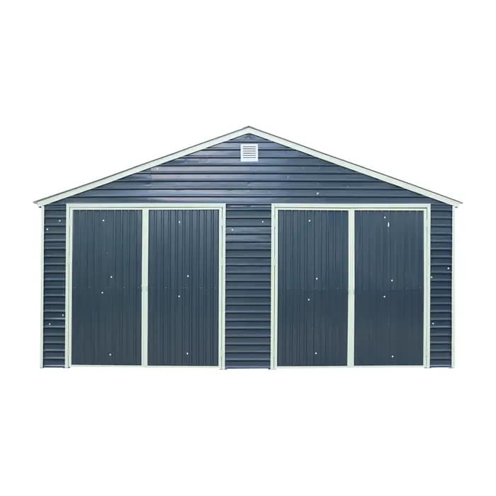 Abri de voiture en polycarbonate pour extérieur, en tôle métallique de 0,35 mm, directement de l'usi