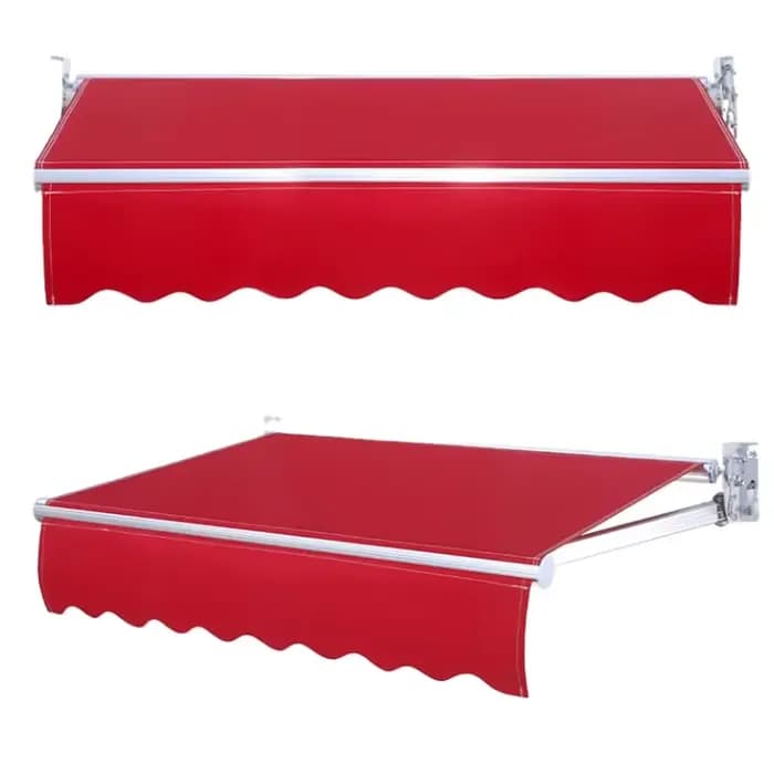 Auvent de Pergola rétractable 3x2.5m, auvent de voiture, carport rétractable, Garages, couleur et ta