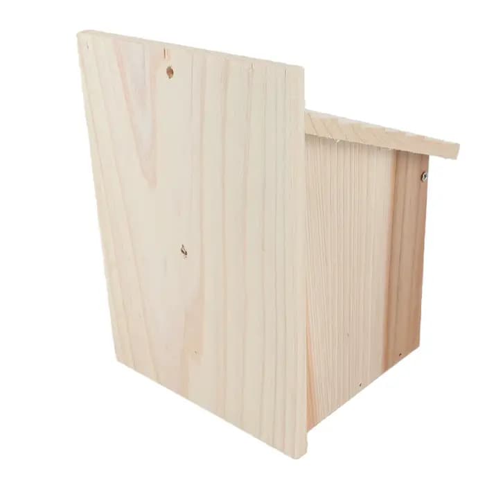 Nichoir extérieur en bois avec debout