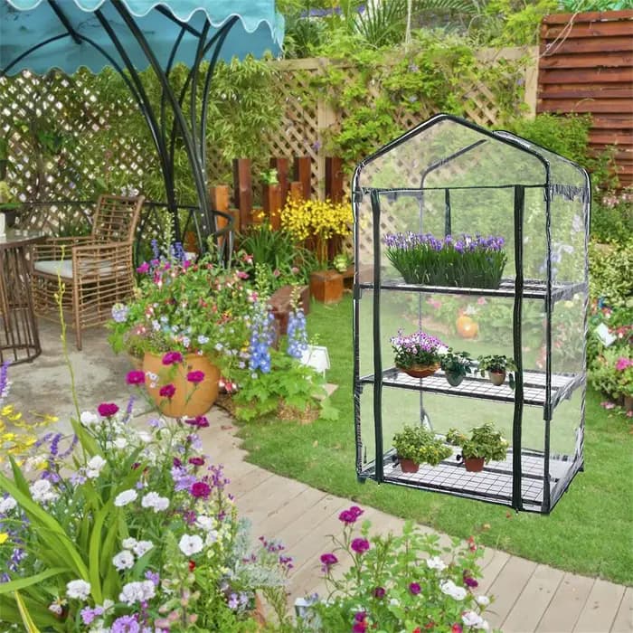 Serre de jardin à 3/4/5 niveaux