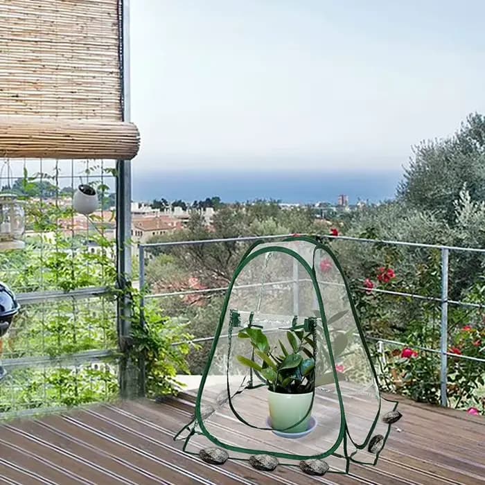 Tente de serre pour plantes en PVC transparent
