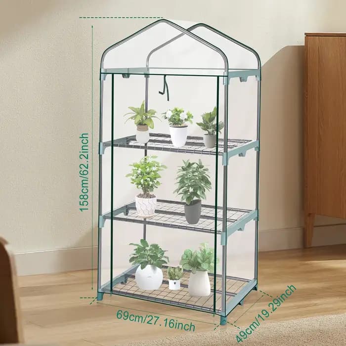 Serre de jardin 4 niveaux