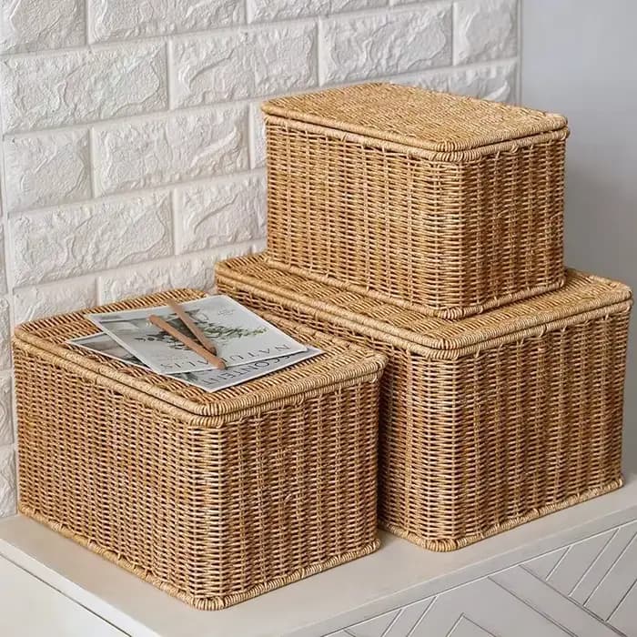 Boîte de rangement étanche avec couvercle