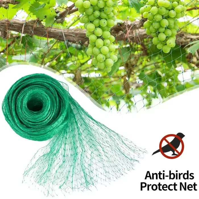 Filet de jardin en maille tissée verte