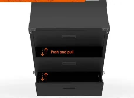 Armoire à outils en acier de haute qualité