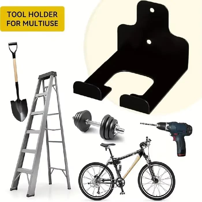 Nouveau support mural pour tondeuse et outils de jardin – Organisateur de garage pour débroussailleuses