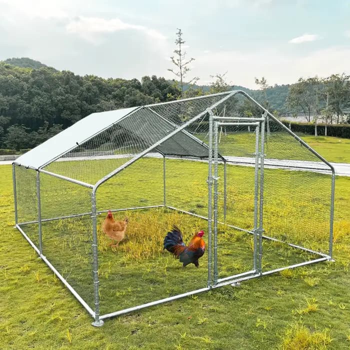 Poulailler de grande taille 4x3x2m