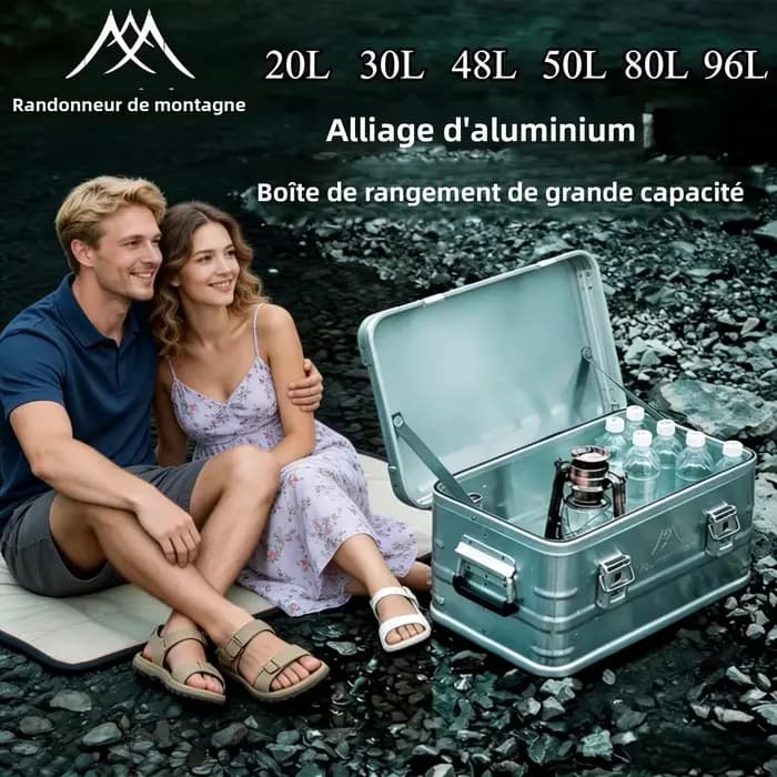Boîte de rangement extérieure 30-80L