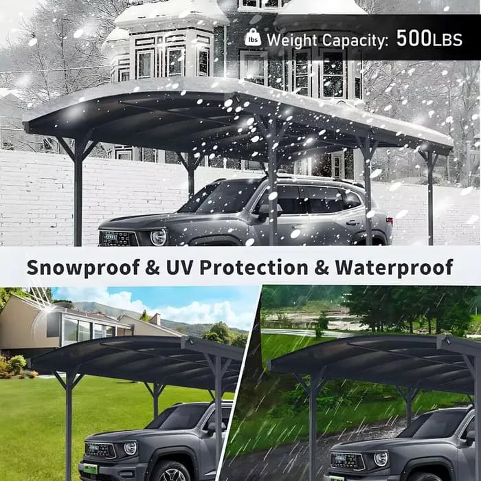 Auvent de porte extérieur en polycarbonate, protection contre la pluie et les UV, pour fenêtre, véranda, terrasse, avec cadre en aluminium, design moderne pour porte d'entrée