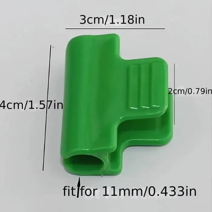Pinces de serre en plastique