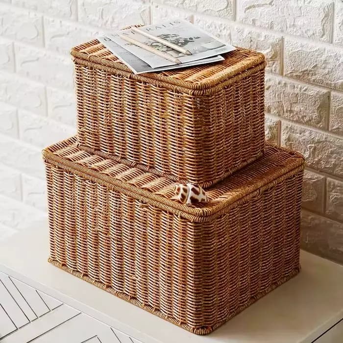 Boîte de rangement étanche avec couvercle