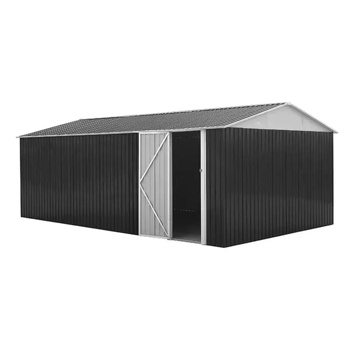 Abri de jardin moderne en métal avec fenêtre