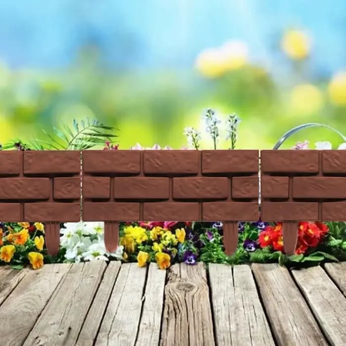 Bordure de Jardin en Brique de Charbon