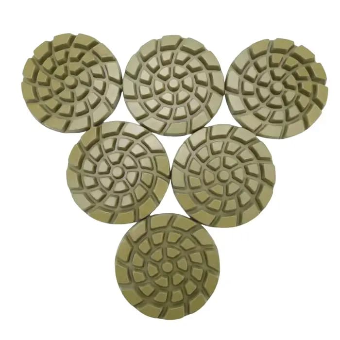 Tampons de polissage de sol en diamant
