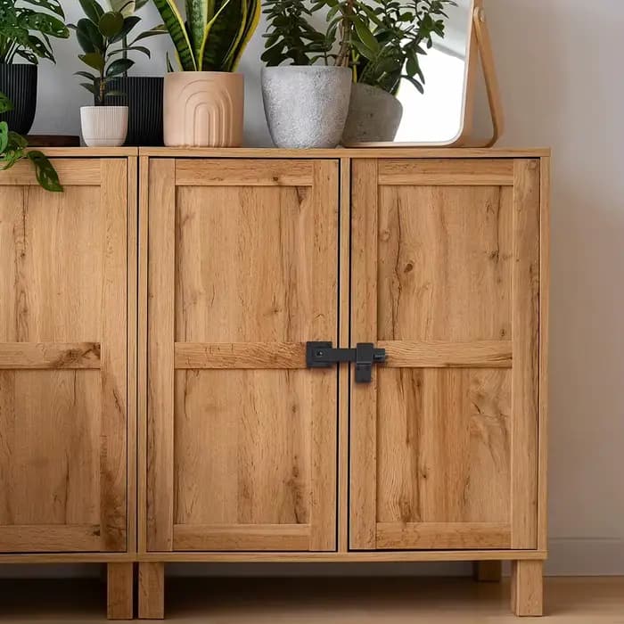 Serrure de porte double pour portail de grange
