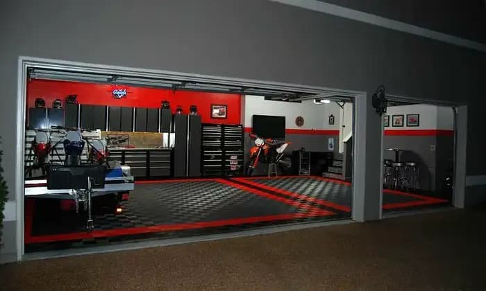 Garage préfabriqué en acier pour 2 voitures | Atelier de stationnement modulaire résistant à la rouille