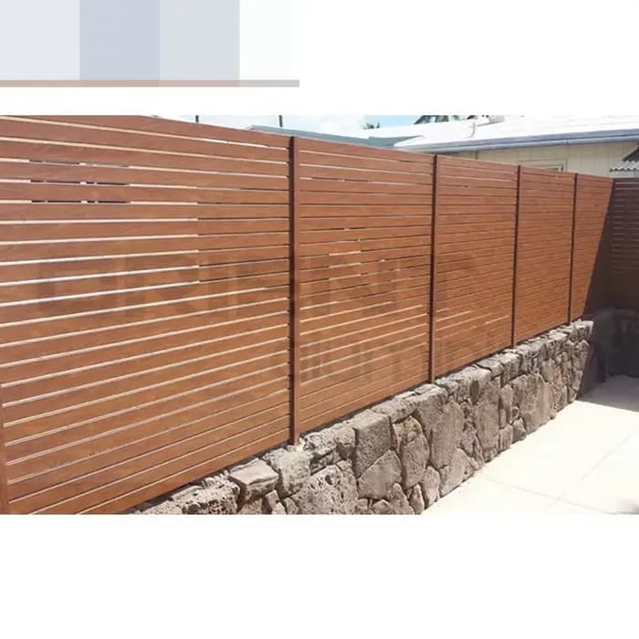 Décoration extérieure maison aluminium bassin de confidentialité jardin cour panneau de clôture écran