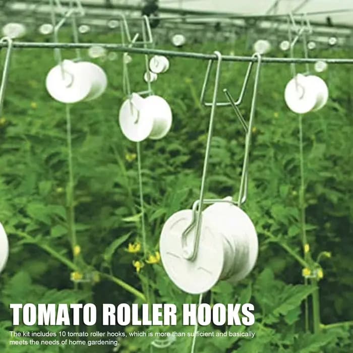 Kit de treillis pour tomates de serre avec corde de 15 m