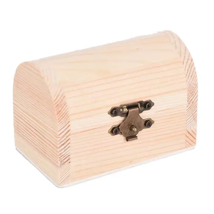 Keepplex-Boîte Arquée en Bois Vintage