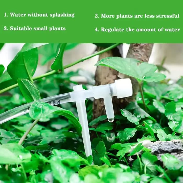 Kit d'irrigation goutte à goutte pour serre et jardin