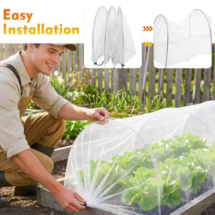 Couvertures de rangs de jardin 4FT