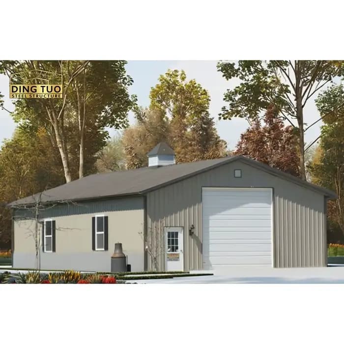 Garage préfabriqué isolé à faible coût