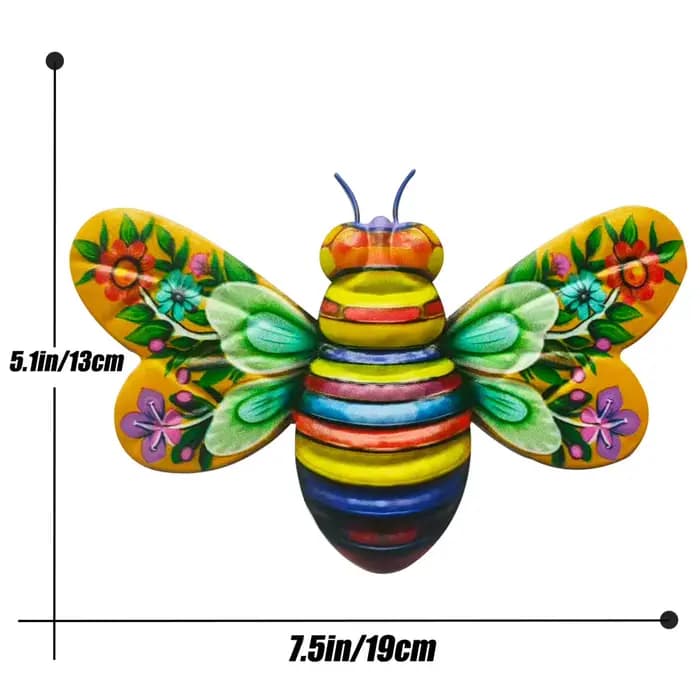 Décoration murale en métal pour jardin