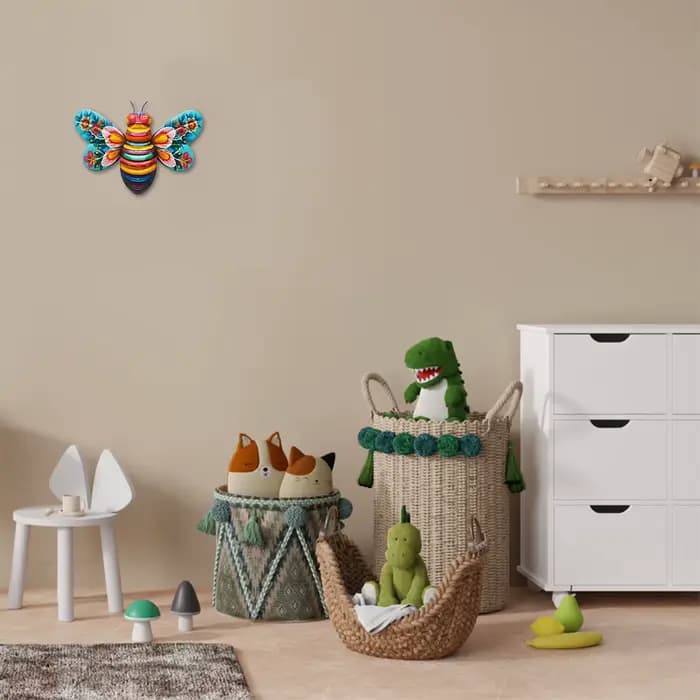 Décoration murale en métal pour jardin