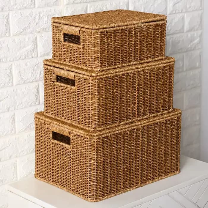 Boîte de rangement étanche avec couvercle