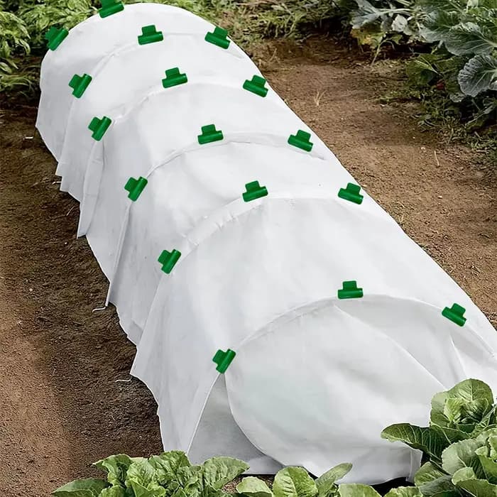Pince à film pour serre horticole