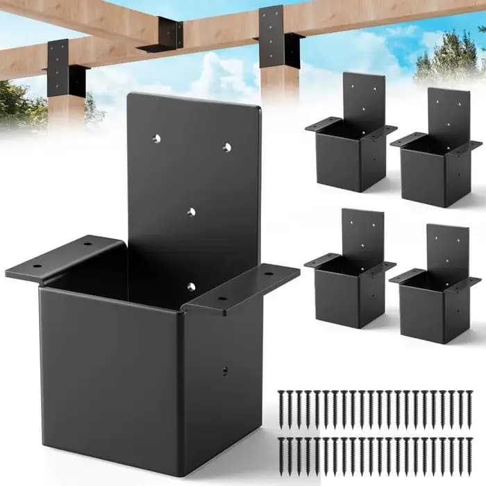 Support de Pergola noir Durable