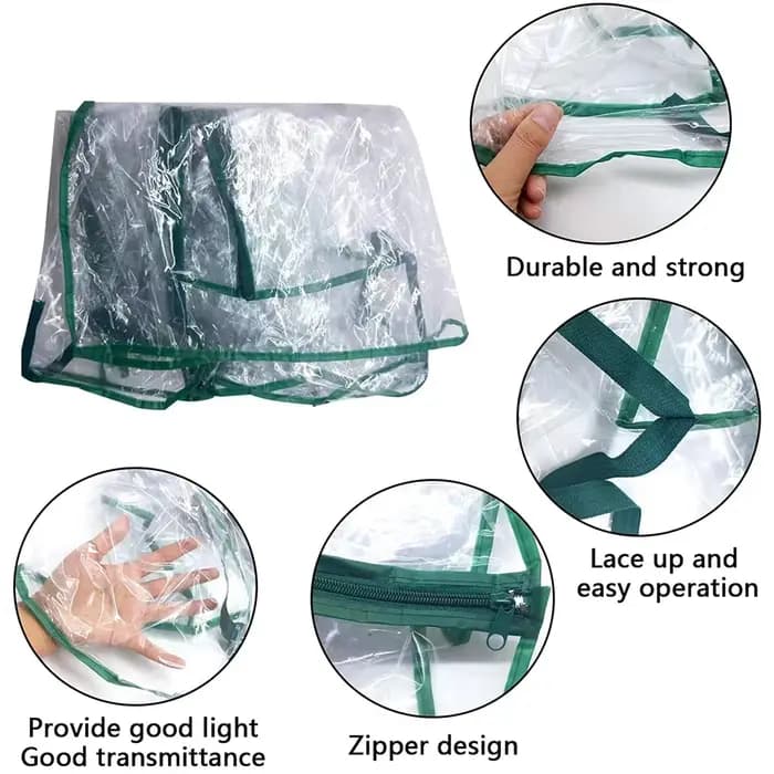 Mini-serre de jardin en PVC à cinq niveaux