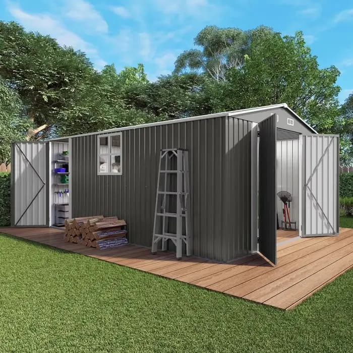 Abri de jardin extérieur 10x14x6