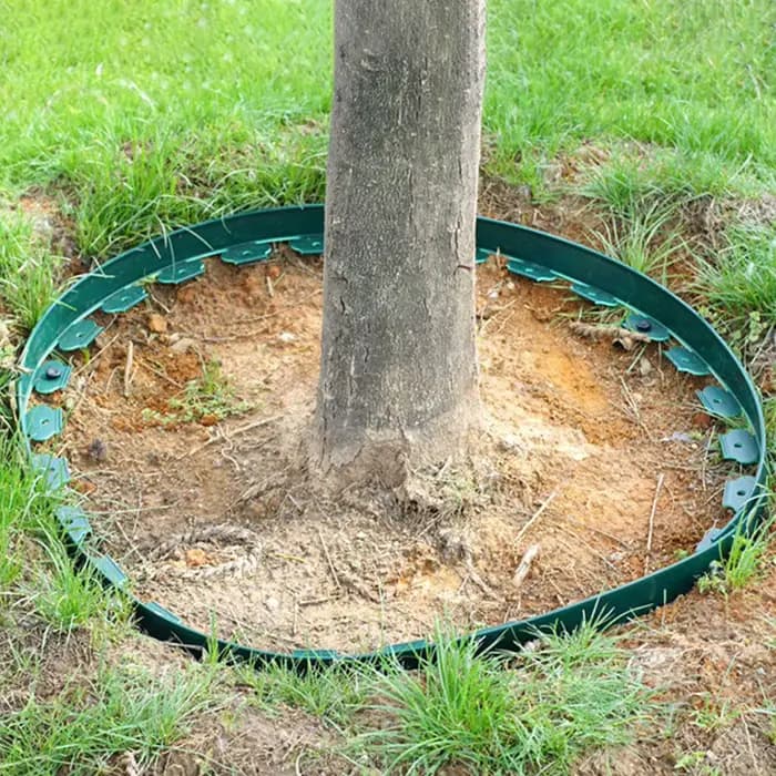 Bordure de jardin sans vecavec 30 piquets