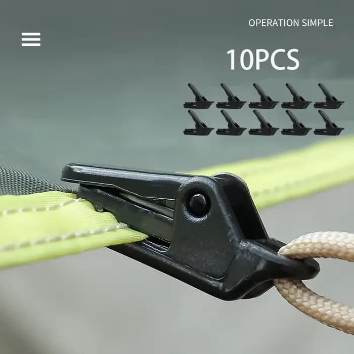 Clips de bâche d'extérieur